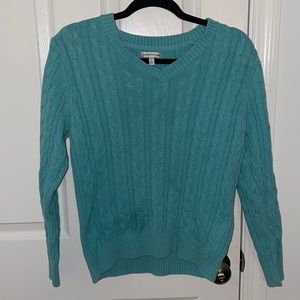 Teal Classic Sweater size L